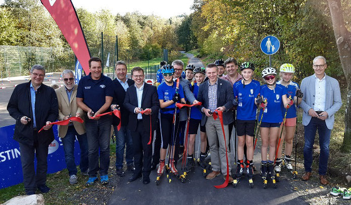Neue Skirollerbahn in Gersfeld