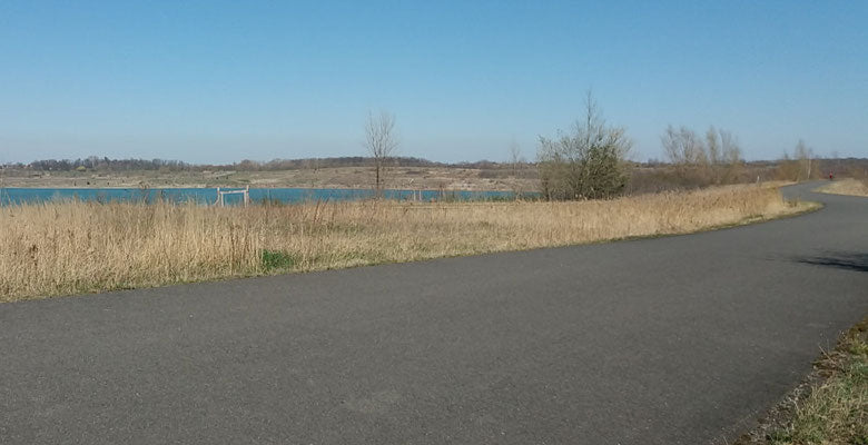 Skiroller Strecken am Störmthaler See