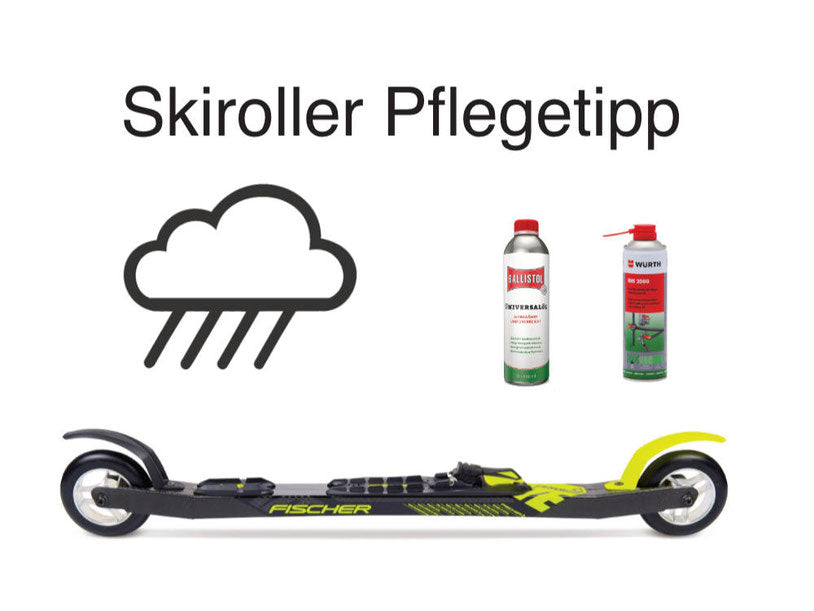 Rollski richtig pflegen und warten