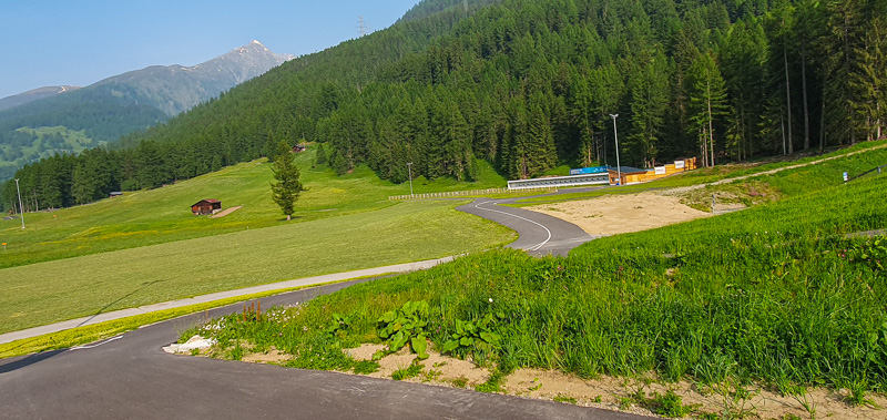 Skiroller Strecke Goms