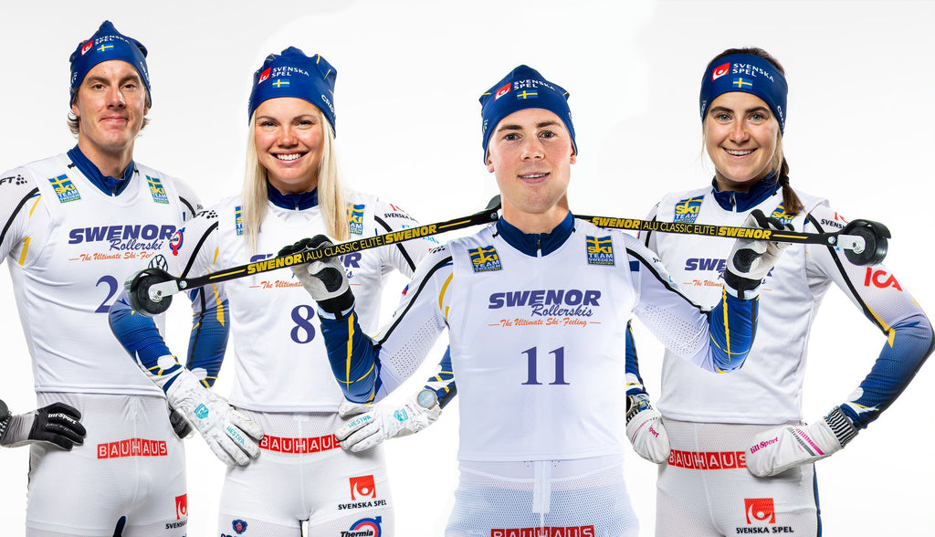 Saisoneinstieg für das Schwedische Nationalteam auf Skirollern