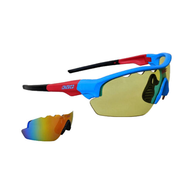 KV+ Skiroller Brille Ticino mit zwei Wechselscheiben